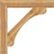 Ekena Millwork Legacy Block Rough Sawn Bracket, Western Red Cedar, 6"W x 44"D x 44"H BKT06X44X44LEC05RWR - alternate 4